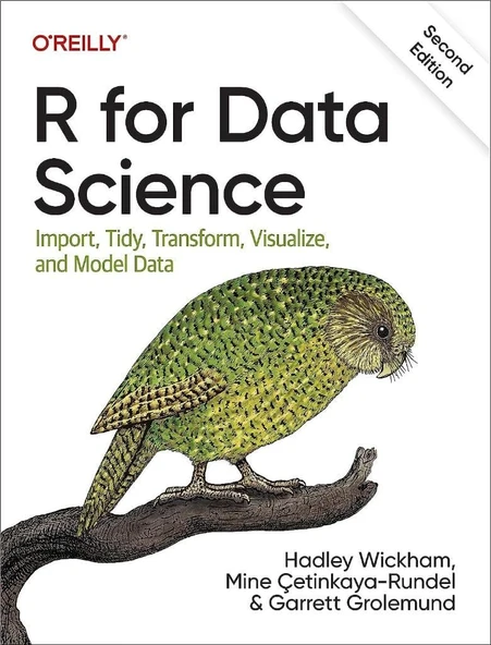 R for Data Science: Import, Tidy, Transform, Visualize, and Model Data 2nd Edition Wickham Rundel ürün görseli 1