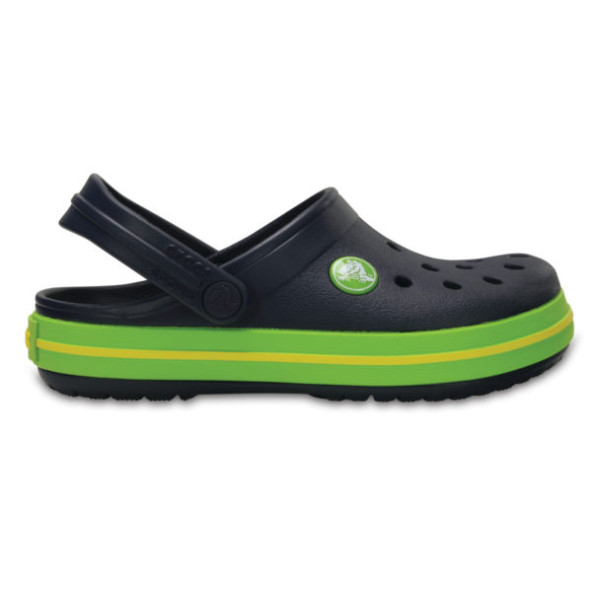 CROCS ÇOCUK CROCBAND CLOG T NAVY-VOLT GREEN ürün görseli 1