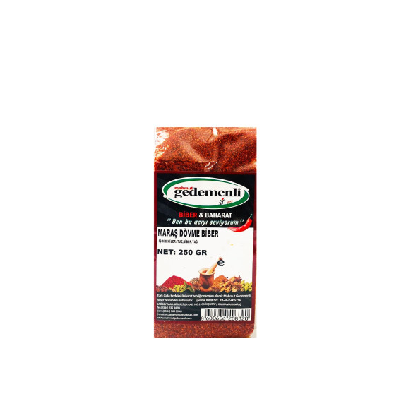 MARAŞ DÖVME BİBER 250 GR ürün görseli 1