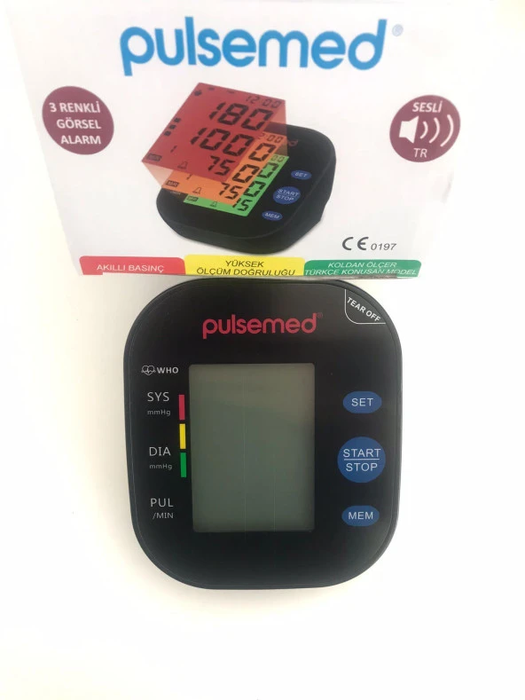 Pulsemed BSX583 Koldan Ölçümlü Konuşan Tansiyon Aleti ürün görseli 1