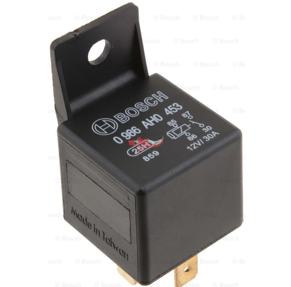 12v 30A 4 Uclu Role 0 986 Ah0 453 ürün görseli 1