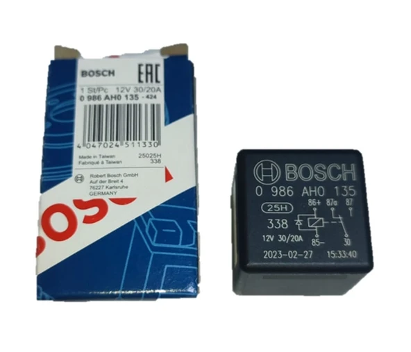 12v 30A 5 Uclu Role 0 986 Ah0 135 - Resim 2