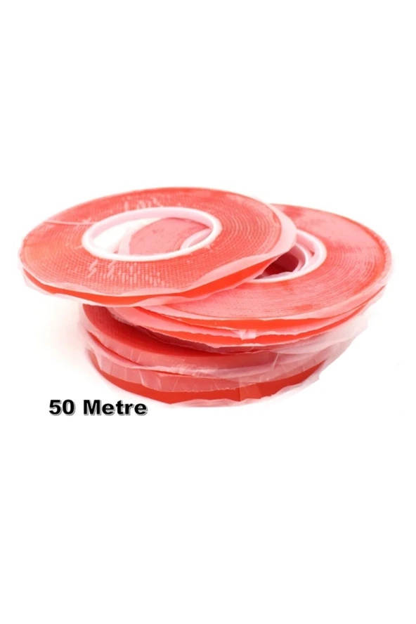 Çift Taraflı Silikonlu Montaj Bandı 10 Mm X 50 Metre ürün görseli 1