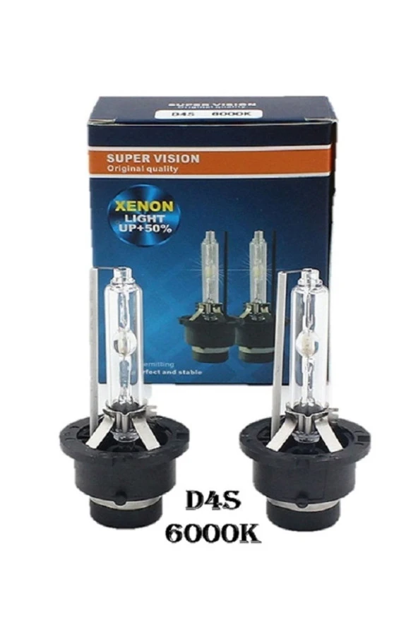 2 Adet D4S HID Xenon Far Ampulü 6000K ürün görseli 1