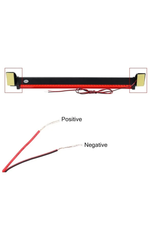 Arka Cam Stop Lambası 24 Ledli 12 Volt - Resim 2