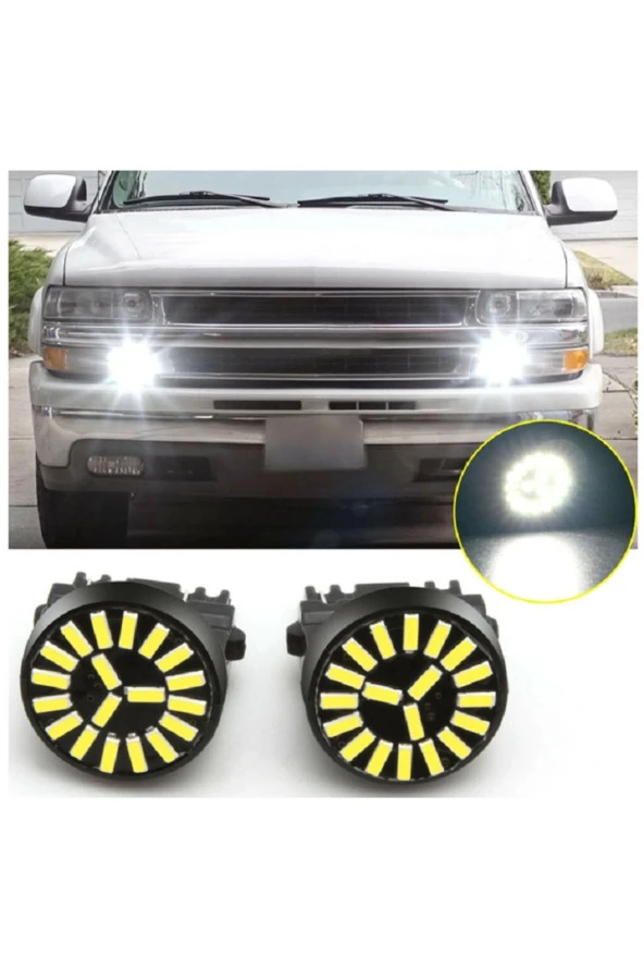 T20 Tek Duy 18 Smd Beyaz Renk Ampul 2'li Paket ürün görseli 1