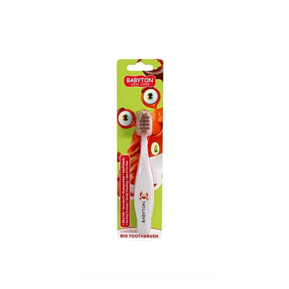Babyton Oral Care Bio Yumuşak Diş Fırçası - Yengeç ürün görseli 1