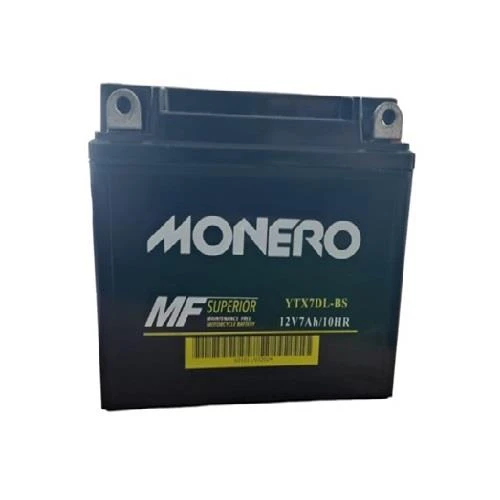 MONERO 12V 7Ah YÜKSEK AKÜ (113*70*132mm) MONERO MOTOSİKLET AKÜSÜ ürün görseli 1