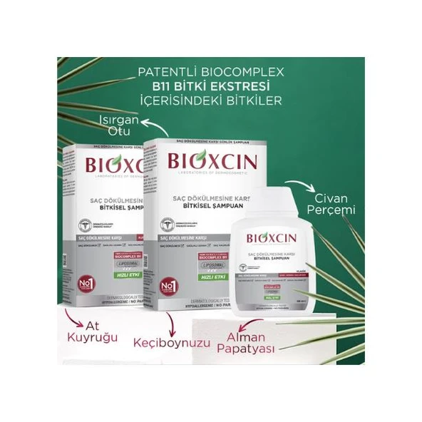 Bioxcin Şampuan Klasik 300 Ml ( Kuru/Normal Saç ) - Resim 6