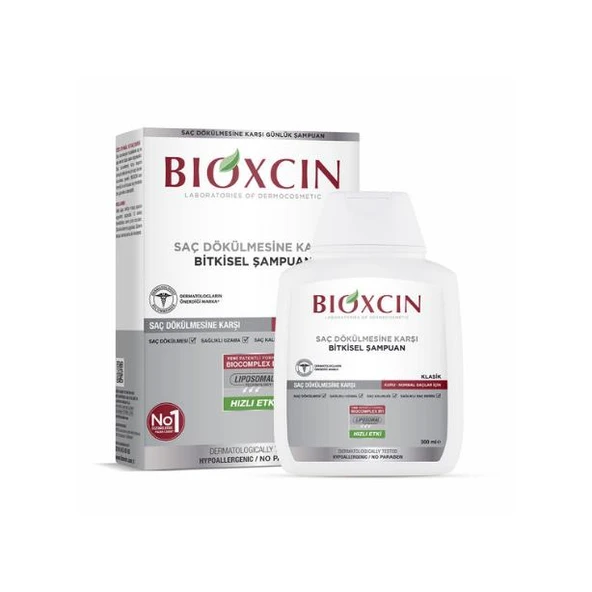 Bioxcin Şampuan Klasik 300 Ml ( Kuru/Normal Saç ) ürün görseli 1