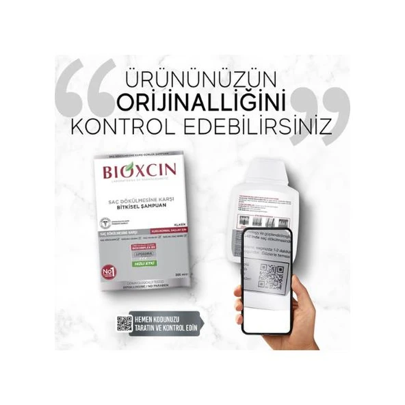 Bioxcin Şampuan Klasik 300 Ml ( Kuru/Normal Saç ) - Resim 8