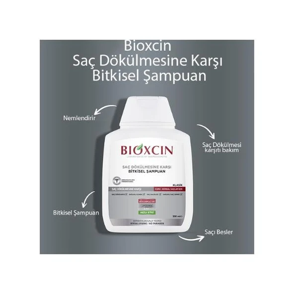 Bioxcin Şampuan Klasik 300 Ml ( Kuru/Normal Saç ) - Resim 4