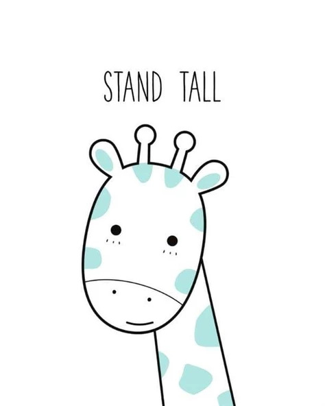 Stand Tall Kanvas Tablo ürün görseli 1