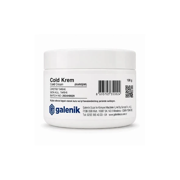 Galenik Cold Krem 100 G ürün görseli 1