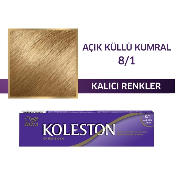 Koleston Tüp Boya 8/1 Küllü Açık Kumral ürün görseli 1