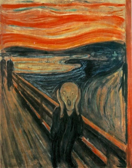 Edvard Munch - The Scream Çığlık Tablosu ürün görseli 1