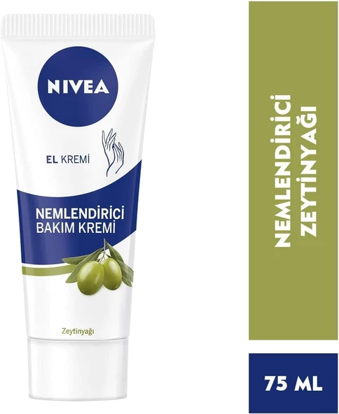Nivea El Kremi Nemlendirici Bakım Kremi 75 Ml - Zeytinyağı ürün görseli 1