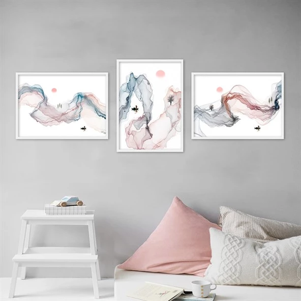 Soft Dance Çerçeveli Poster Seti ürün görseli 1