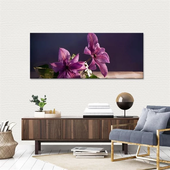 Campanula Çiçeği - Kanvas Tablo ürün görseli 1