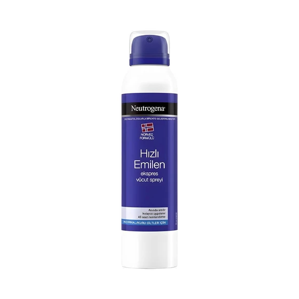 Neutrogena Hızlı Emilen Ekspres Vücut Spreyi 200 Ml ürün görseli 1