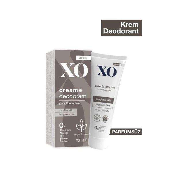 Xo Parfümsüz Cream Deodorant Men 75 Ml - Pure & Effective ürün görseli 1
