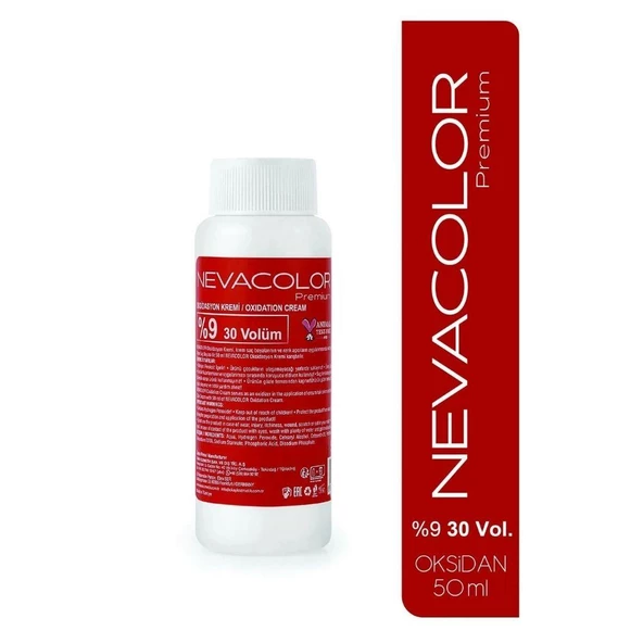 Nevacolor Oksidasyon Kremi 50 ml - 30 Volüm % 9 ürün görseli 1