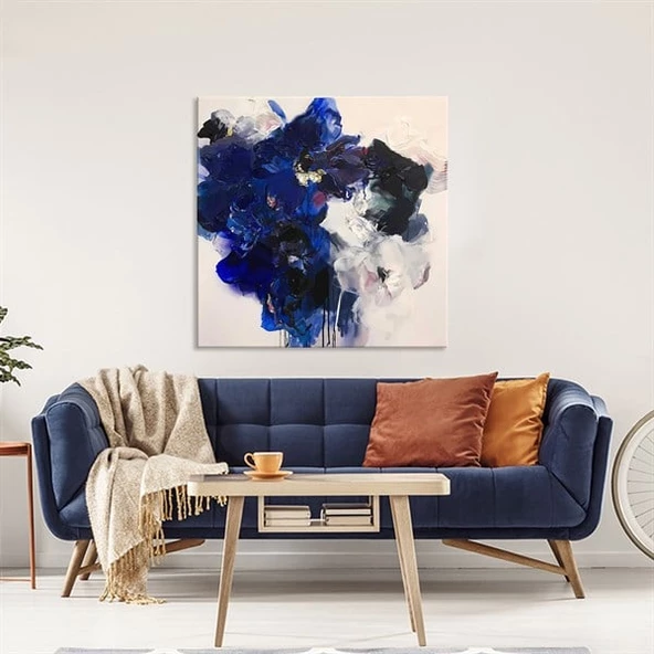 Fall In Flower - Yağlı Boya Dokulu Tablo ürün görseli 1