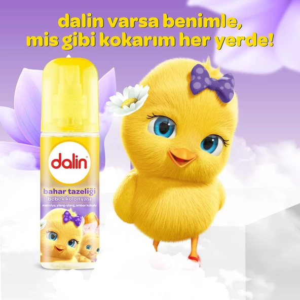 Dalin Bebek Kolonyası 150 Ml ( Bahar Tazeliği ) ürün görseli 1