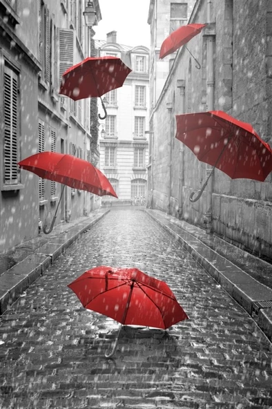 Paris Romance Serisi 3 Kanvas Tablo ürün görseli 1