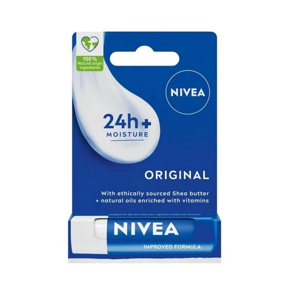 Nivea Bakım Yapan Dudak Bakım Kremi Orgınal 4,8 G ürün görseli 1