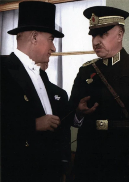 Mustafa Kemal Atatürk - Kanvas Tablo ATGE-071-F ürün görseli 1