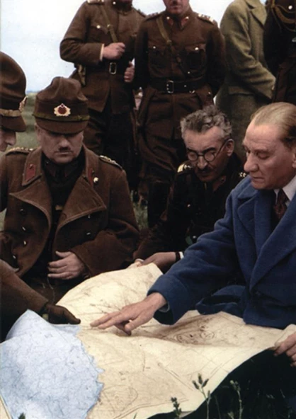 Mustafa Kemal Atatürk - Kanvas Tablo ATGE-091-F ürün görseli 1