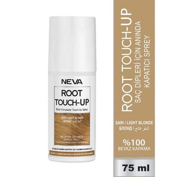 Neva Root Touch-Up Saç Dipleri İçin Anında Kapatıcı Sprey 75 ml - Sarı ürün görseli 1