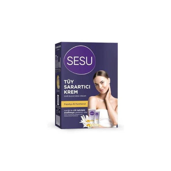 Sesu Tüy Sarartıcı Krem 35 Gr + 18 Gr ürün görseli 1