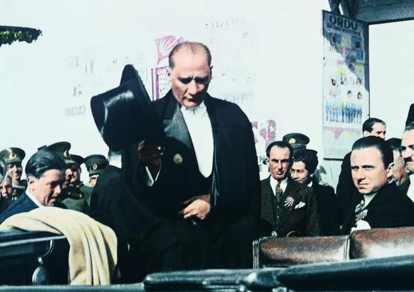Mustafa Kemal Atatürk - Kanvas Tablo ATGE-030-F ürün görseli 1