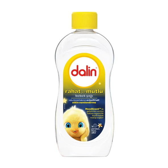 Dalin Bebek Yağı 300 Ml - Rahat Ve Mutlu / Vanilya ürün görseli 1