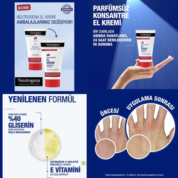 Neutrogena El Kremi Parfümsüz 75 Ml - Resim 2
