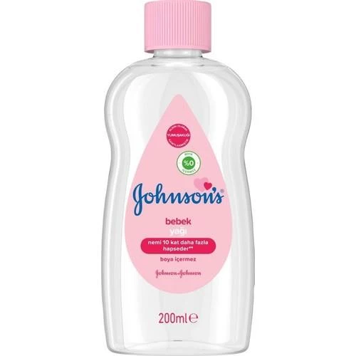 Johnsons Baby Bebek Yağı 200 Ml ürün görseli 1
