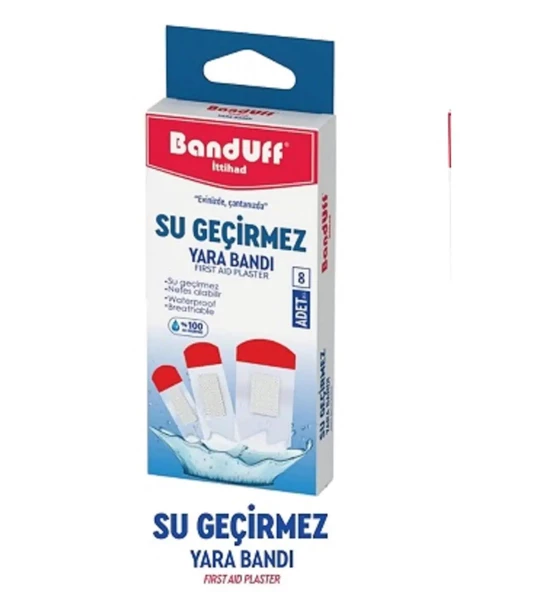 Banduff Yara Bandı 10 Lu - Su Geçirmez ürün görseli 1