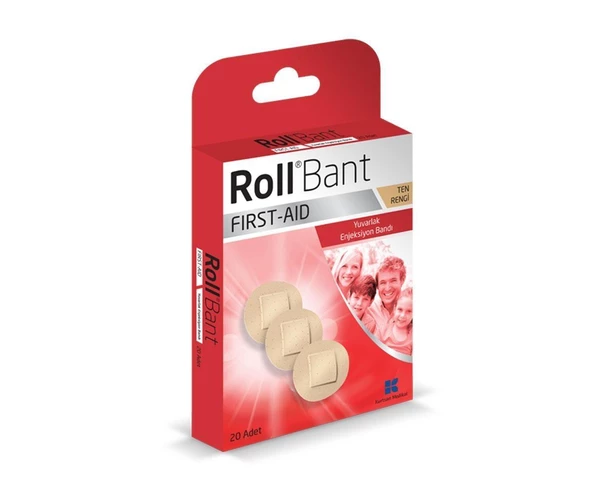 Roll Bant Fırst Aıd Bant 20' Li ( Yuvarlak Enjeksiyon Bandı ) ürün görseli 1