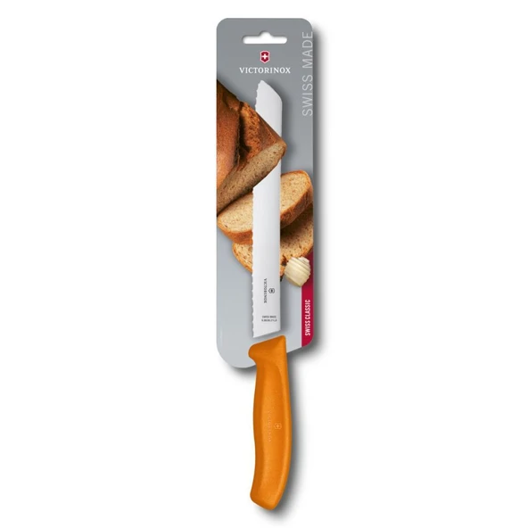 Victorinox Swiss Classic 21cm Ekmek Bıçağı Turuncu 6.8636.21L9B ürün görseli 1