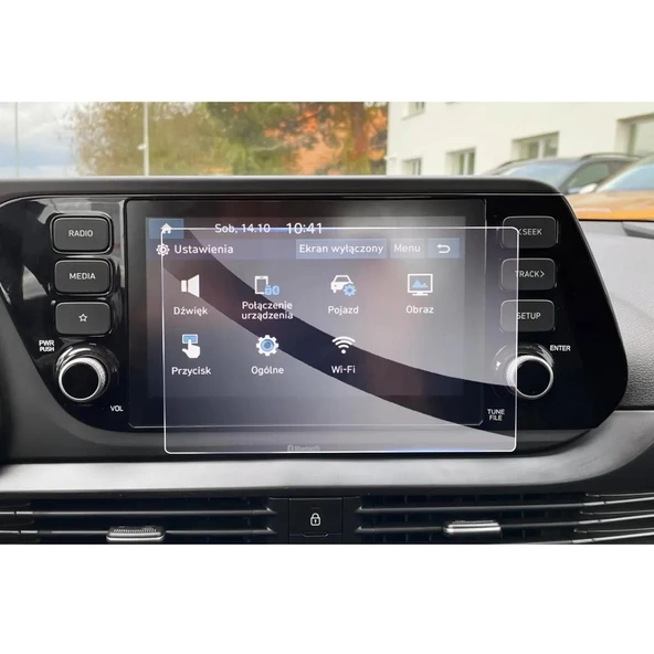 Hyundai Yeni İ20 8 Inç Navigasyon Uyumlu 9H Nano Ekran Koruyucu ürün görseli 1