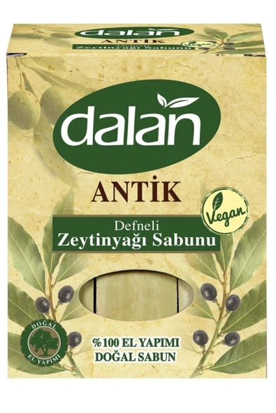 Dalan Antik Defneli Zeytinyağı Sabunu 900 G Kutu Içinde 6 Adet Kalıp Sabun Mevcut ürün görseli 1