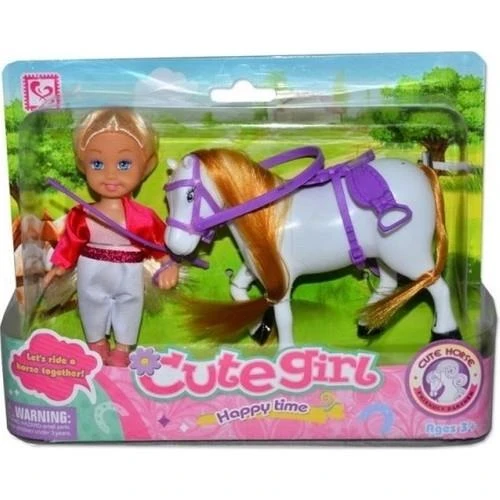 BİRLİK ATLI MİNİ MANKEN BEBEK K899-12A ürün görseli 1