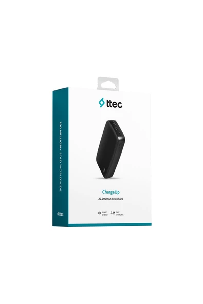 Ttec 2BB210S ChargeUp 20.000 mAh Taşınabilir Hızlı Şarj Aleti / Powerbank - Resim 7