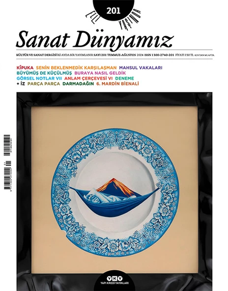 Sanat Dünyamız Dergi 201.Sayı Temmuz-Ağustos 2024 ürün görseli 1