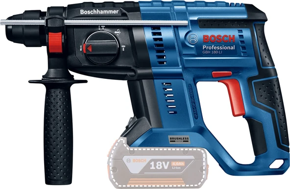 Bosch Professional GBH 180-LI (Solo) Akülü Kırıcı Delici 0611911120 ürün görseli 1