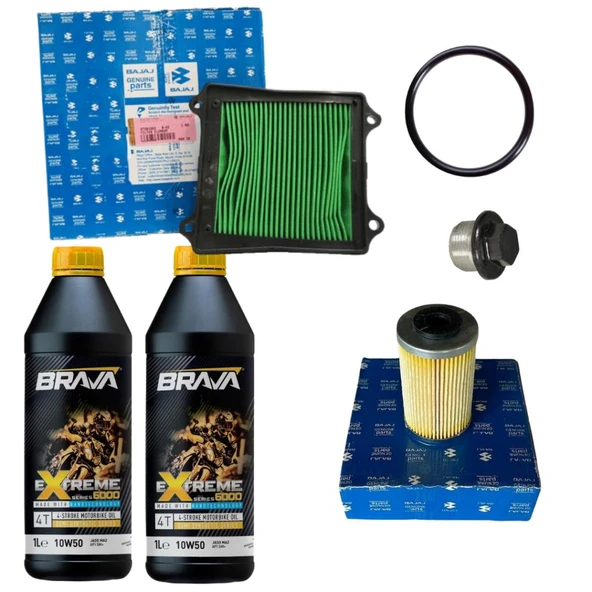 Bajaj Dominar 250 6000 Extreme 10w50 Bakım Seti ürün görseli 1