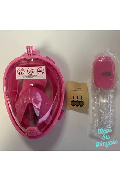 Full Face Maske - Mavi Su Dünyası ürün görseli 1