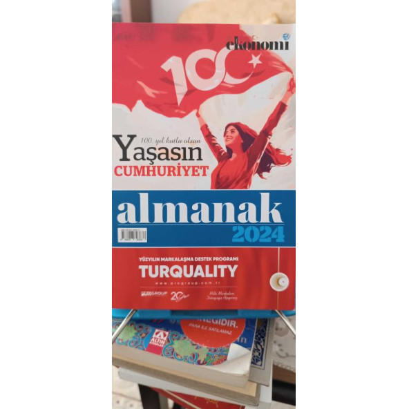 Almanak 2024 - 100. yıl kutlu olsun Yaşasın CUMHURİYET Kollektif Turqualty ürün görseli 1